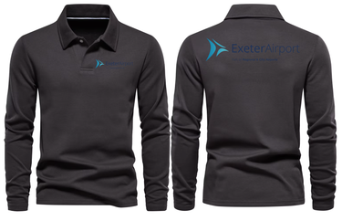 AER EXETER AIRPORT LONG SLEEVE POLO